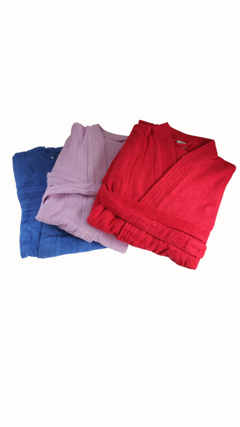 Bademantel mit Kimono