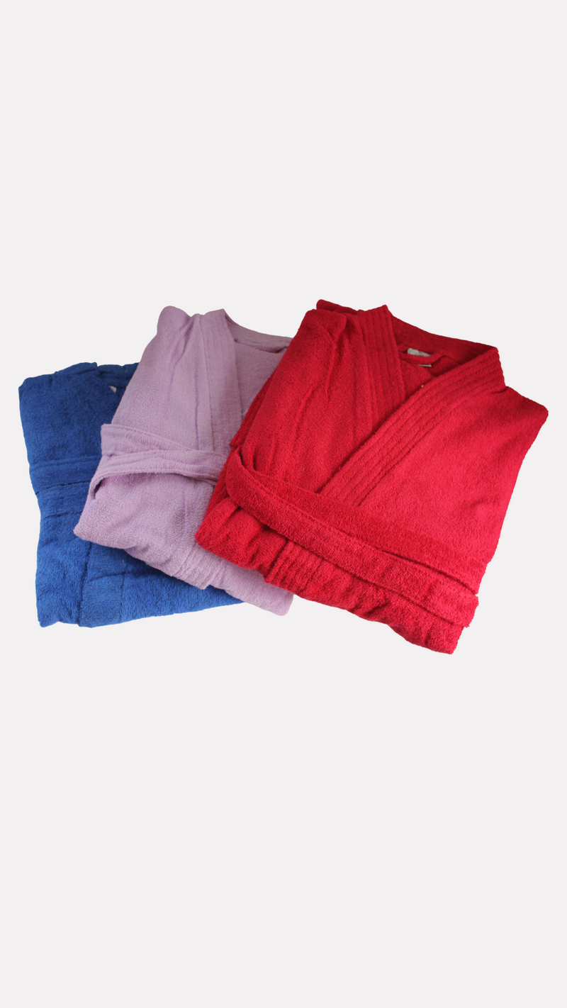 Bademantel mit Kimono