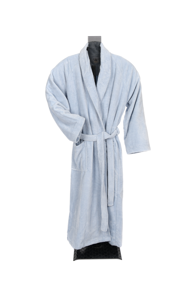 Bademantel - Bambou Twin Velour Schalkragen